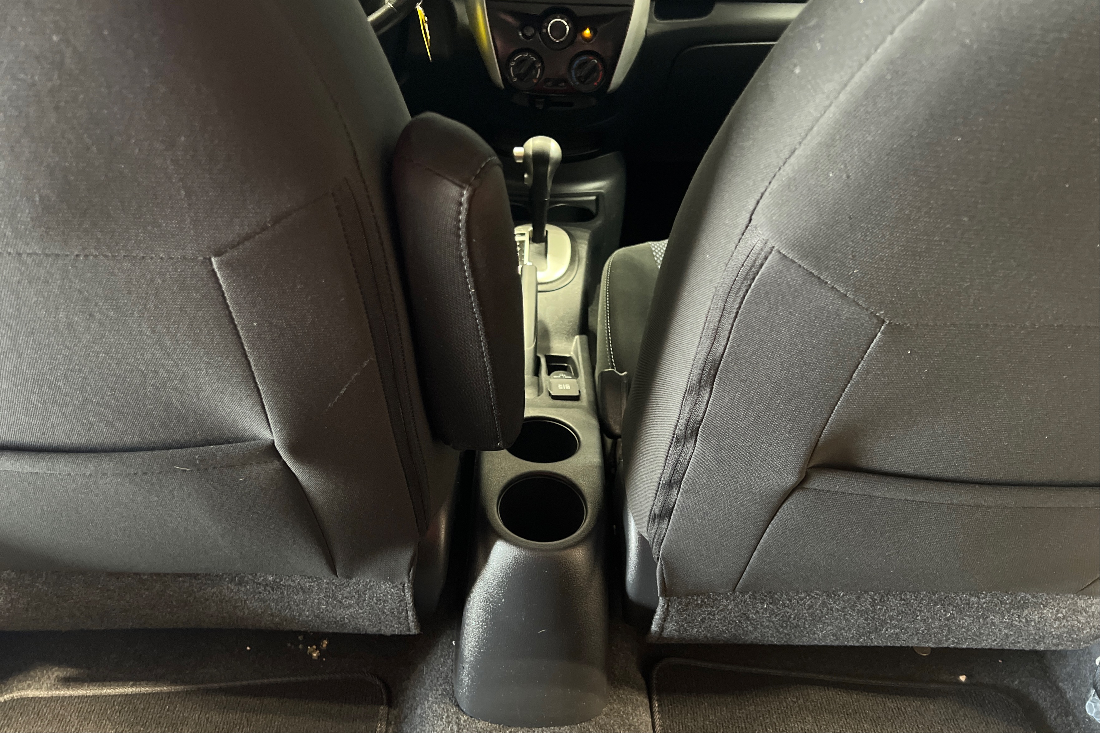 Middle Console Rear View