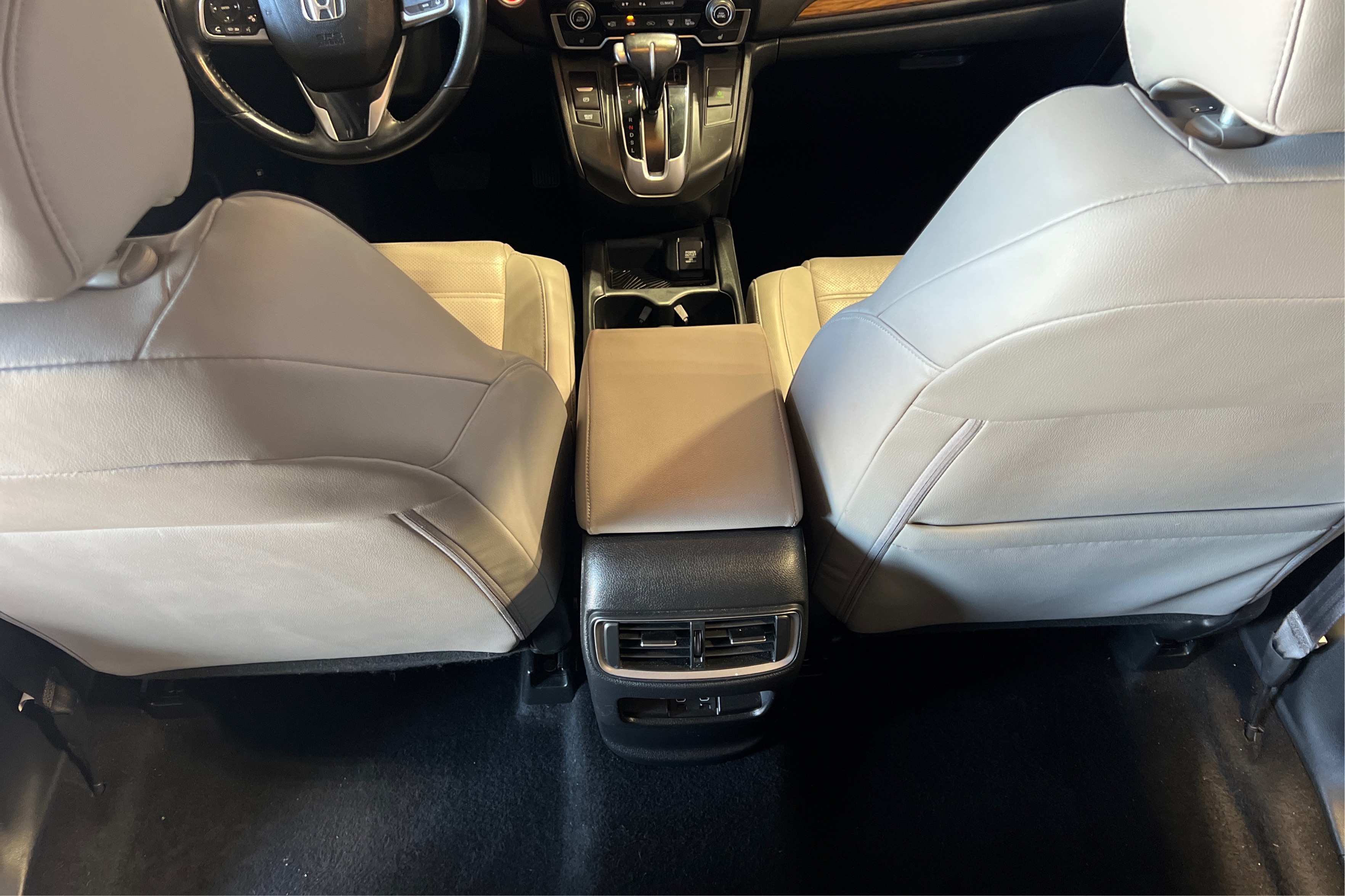 Middle Console Rear View
