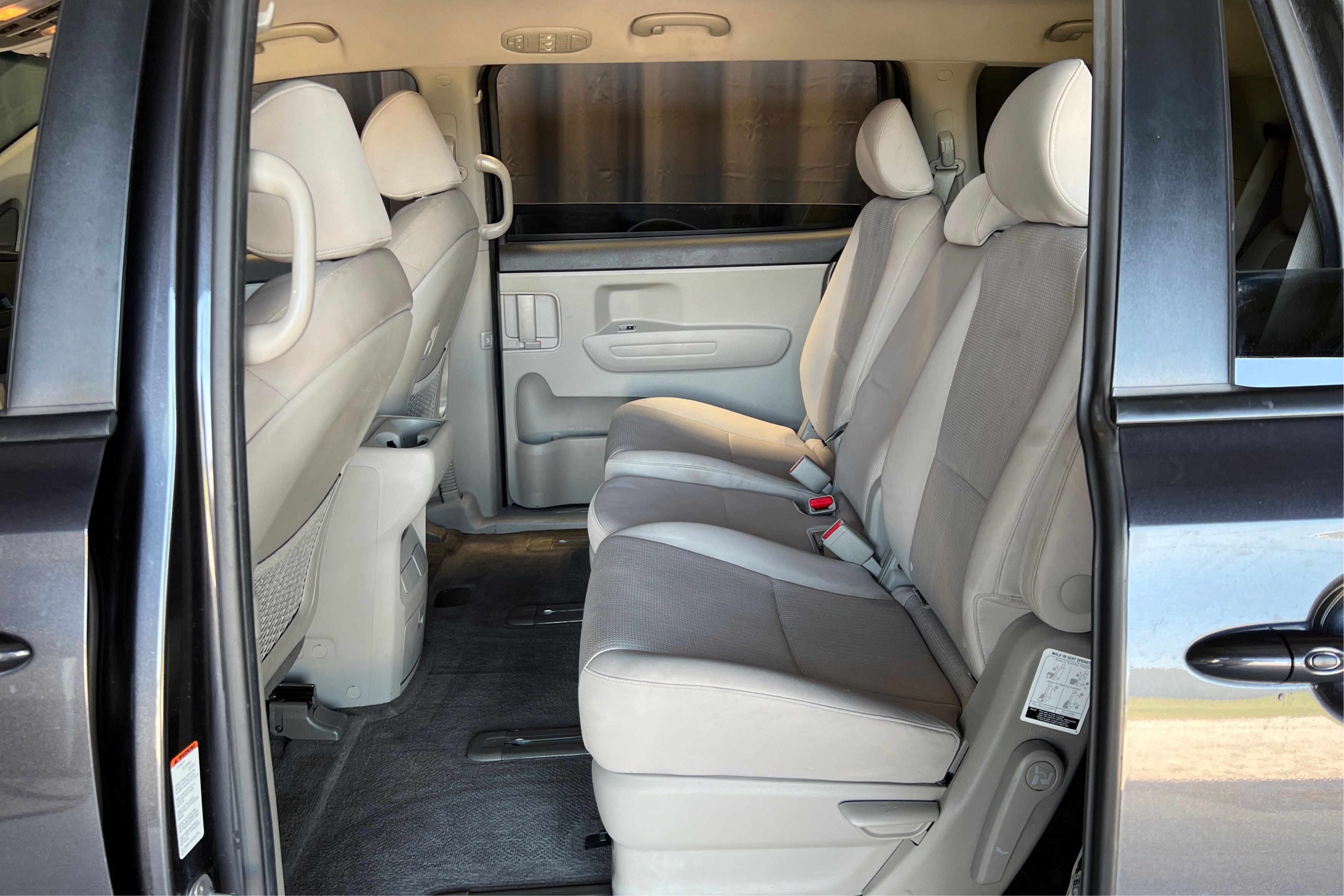 Rear Seat Open Door