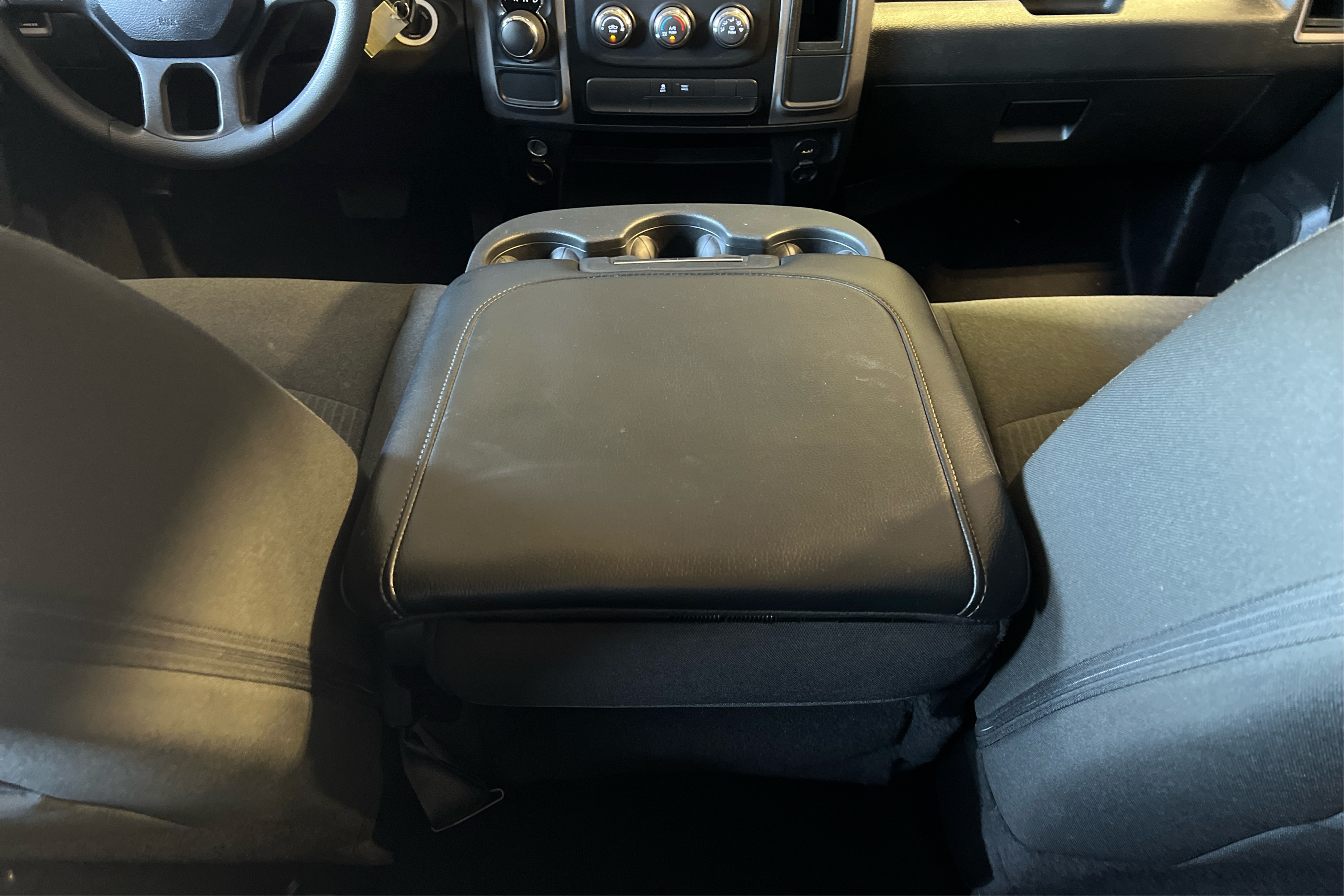 Middle Console Rear View