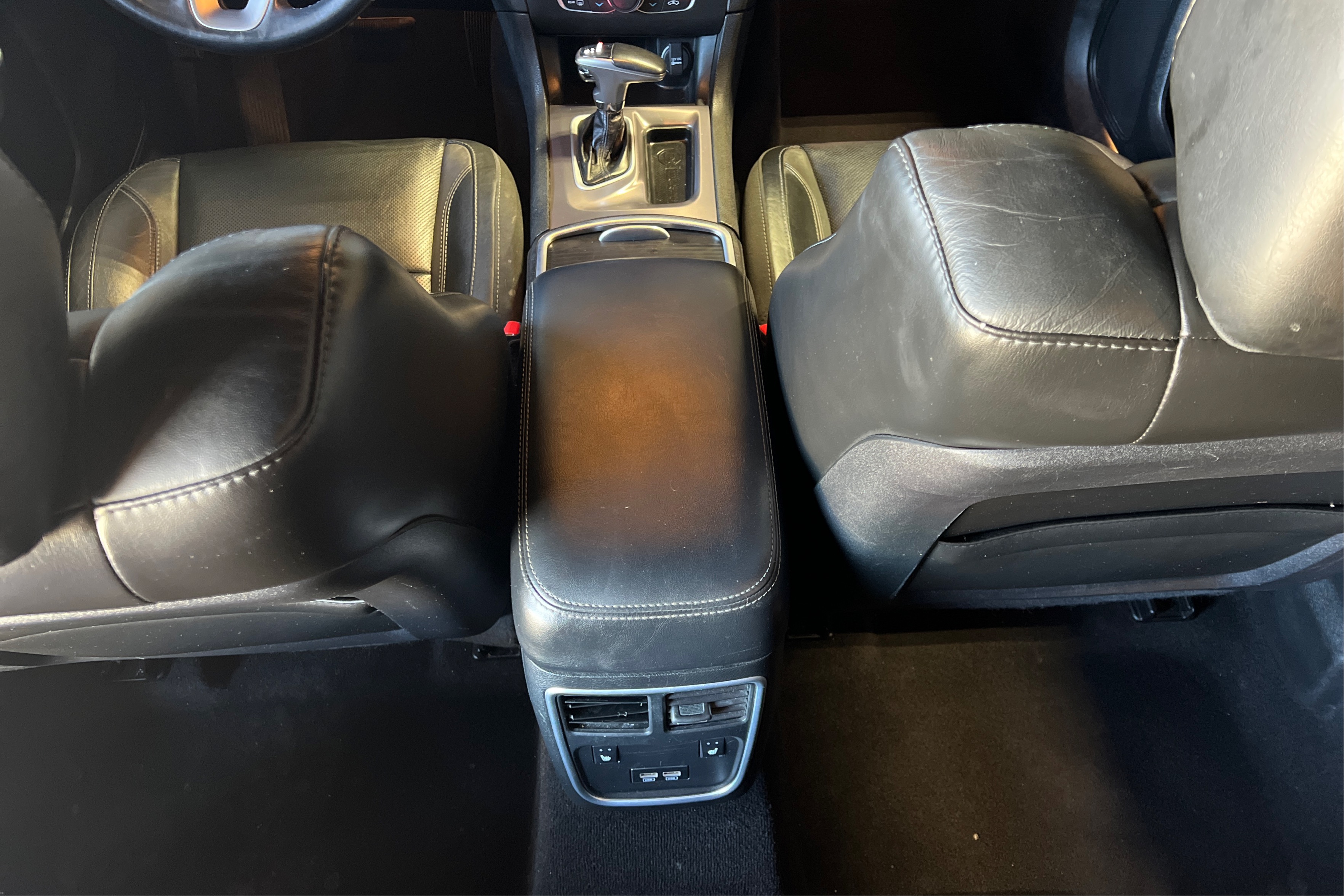Middle Console Rear View