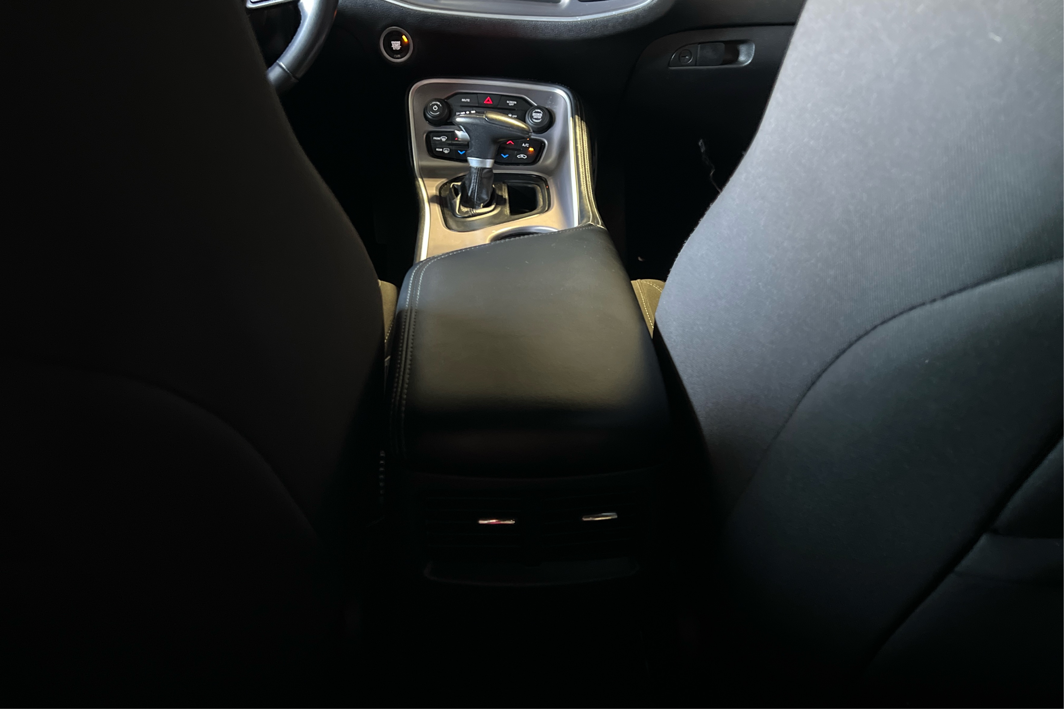 Middle Console Rear View