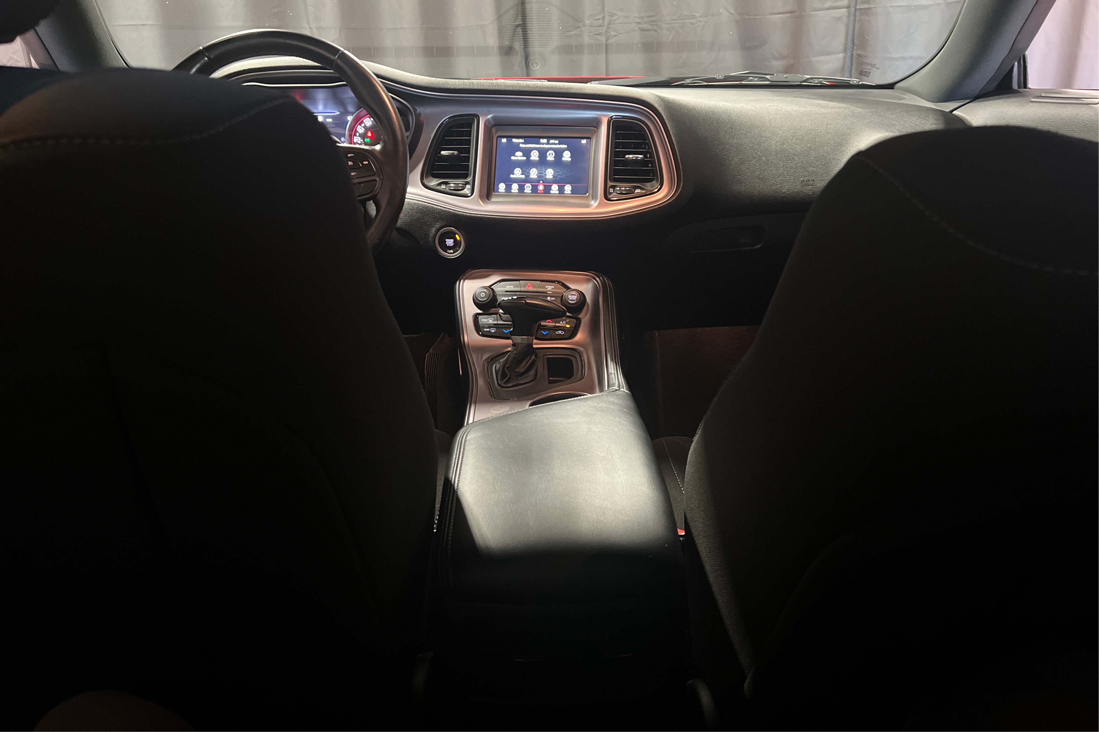 Middle Console Rear View