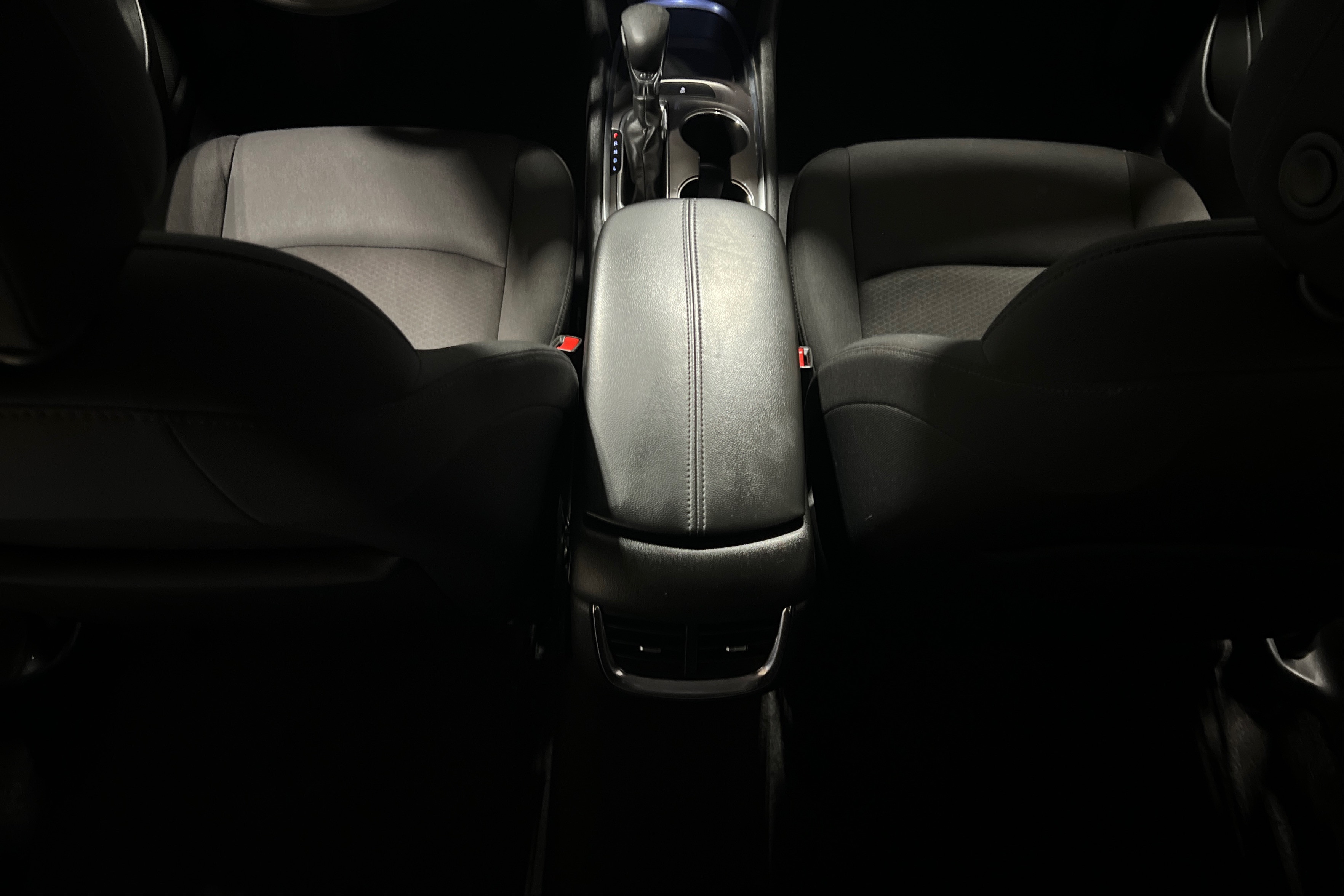 Middle Console Rear View