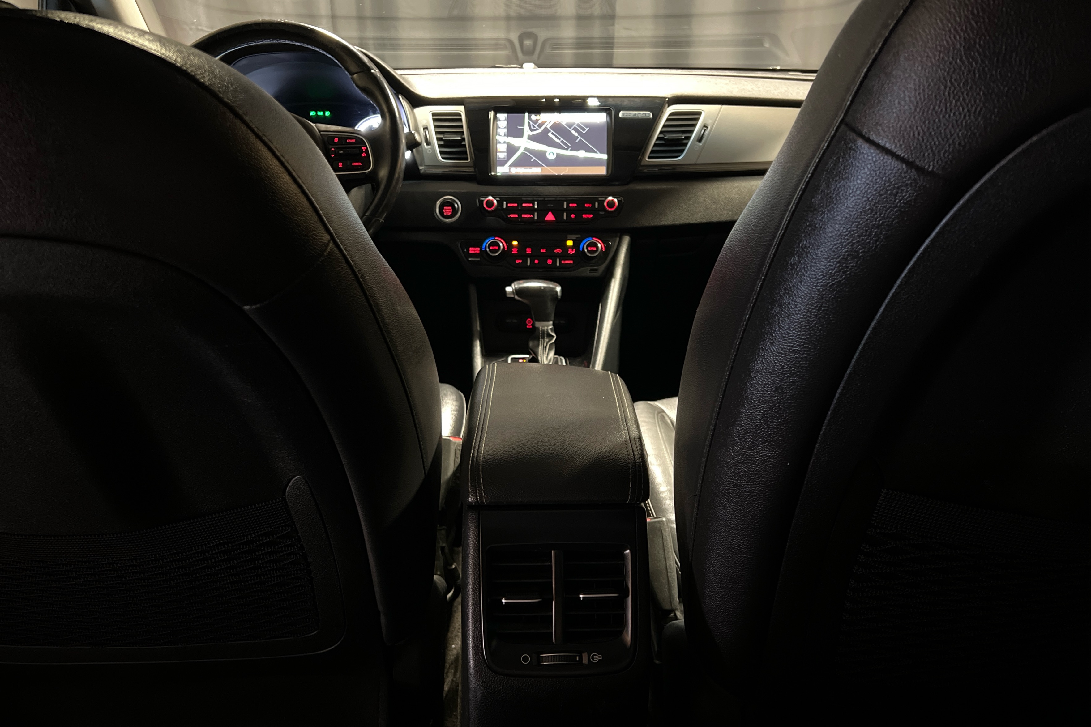 Middle Console Rear View