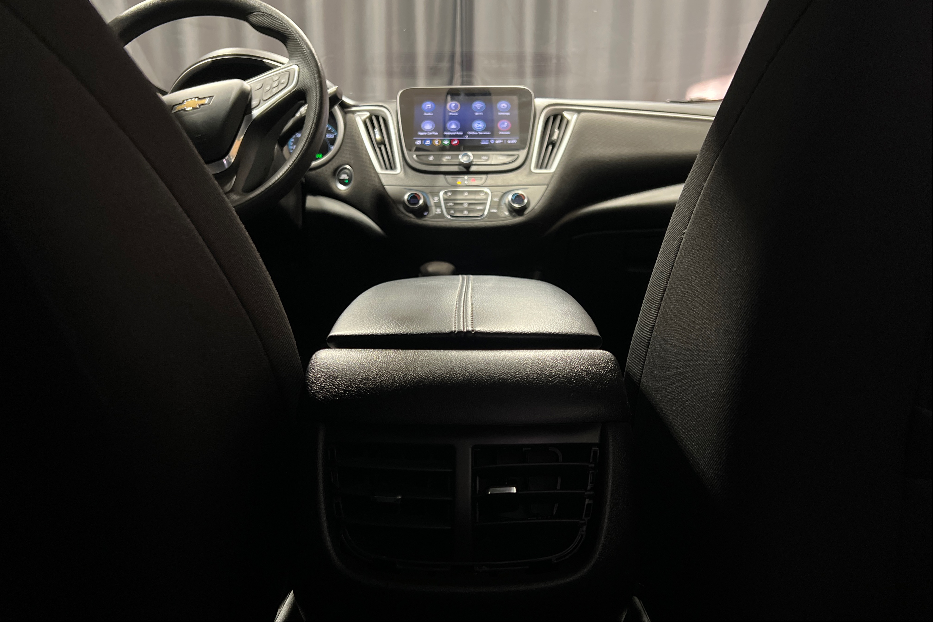 Middle Console Rear View