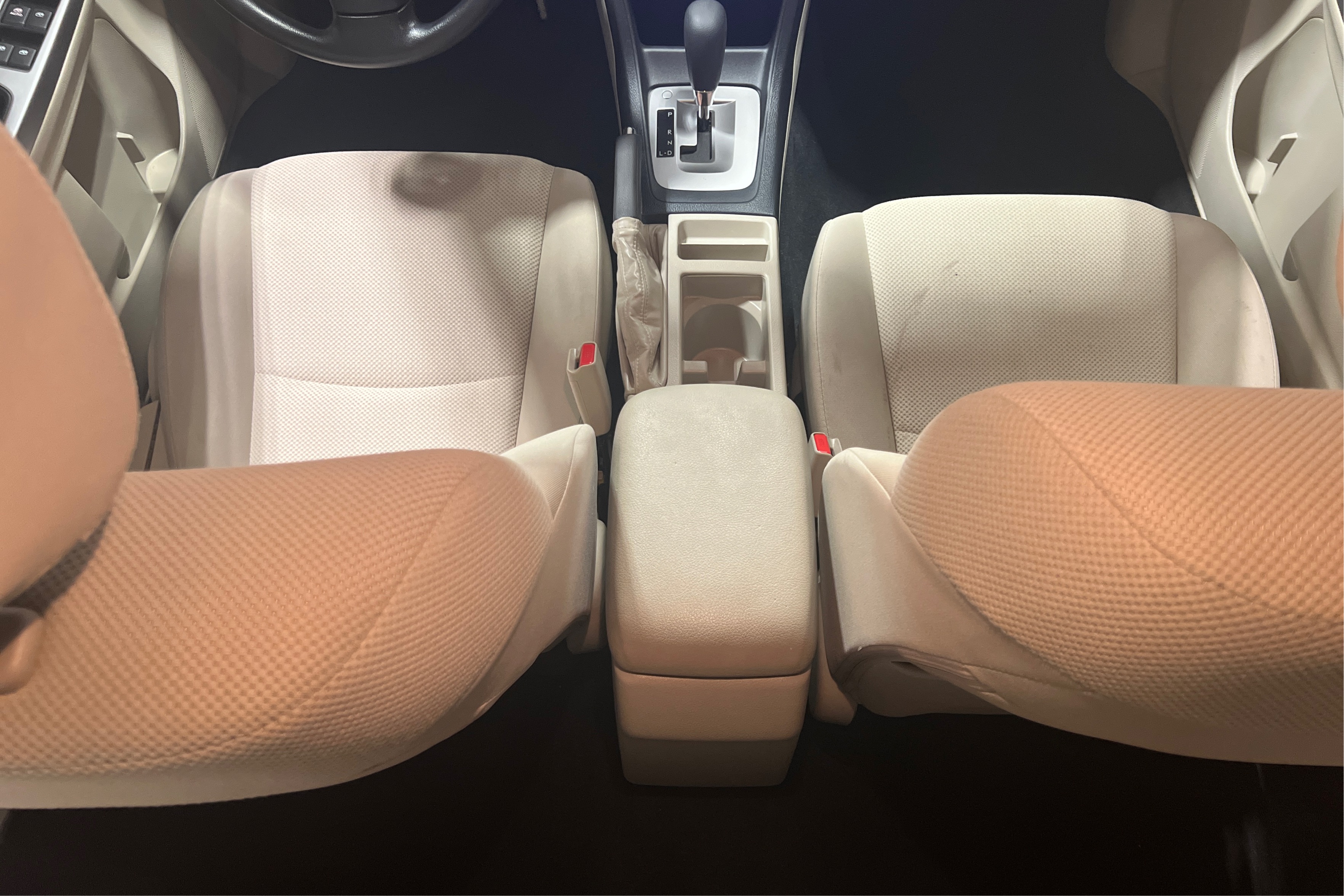 Middle Console Rear View