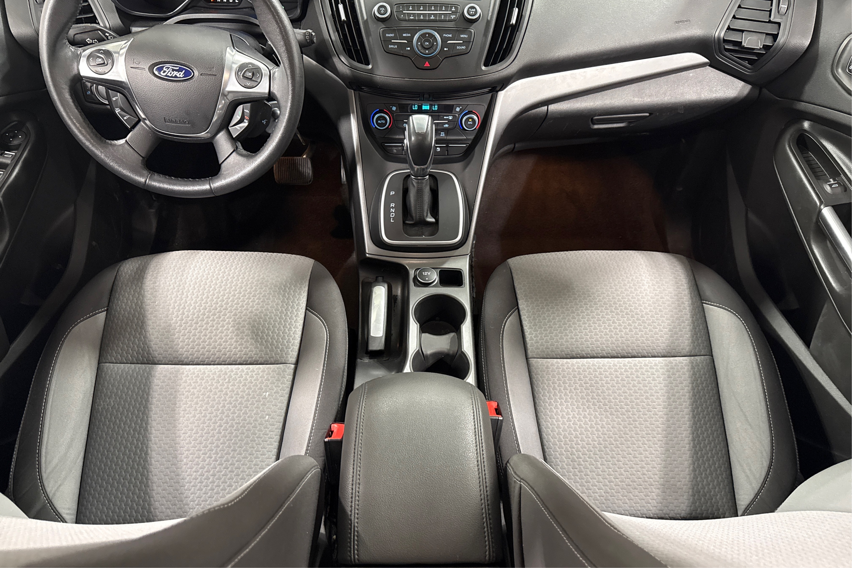 Middle Console Top View