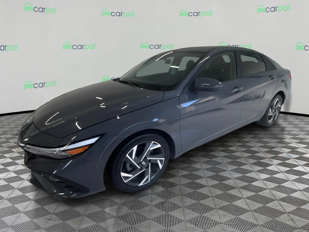 Gray 2025 Hyundai Elantra Sedan Front-Wheel Drive Continuously Variable Transmission