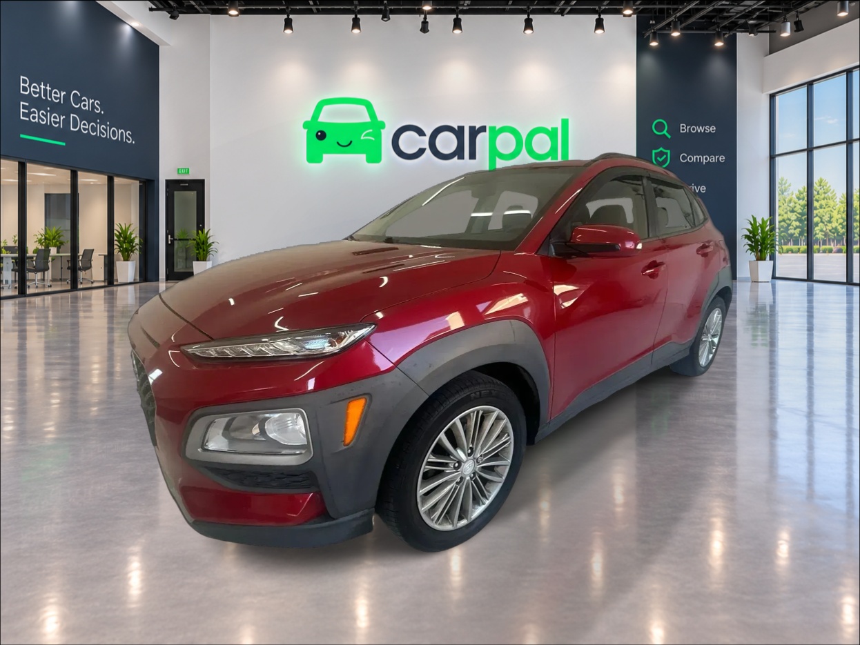 Red 2018 Hyundai Kona SUV / Crossover Front-Wheel Drive 6-Speed Automatic