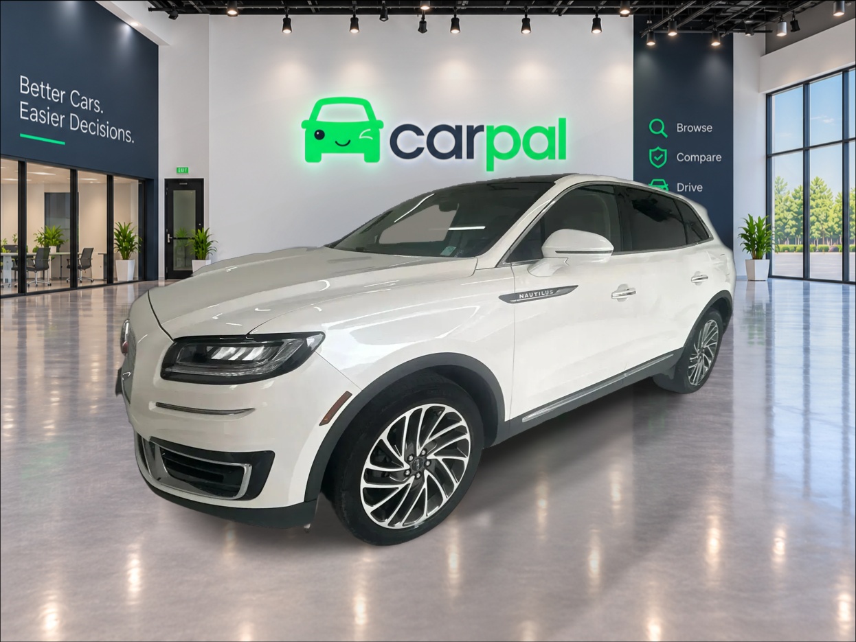 White 2019 Lincoln Nautilus SUV / Crossover All-Wheel Drive Automatic