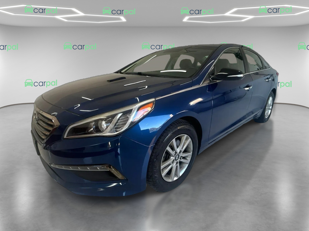 Blue 2017 Hyundai Sonata Sedan 6-Speed Automatic
