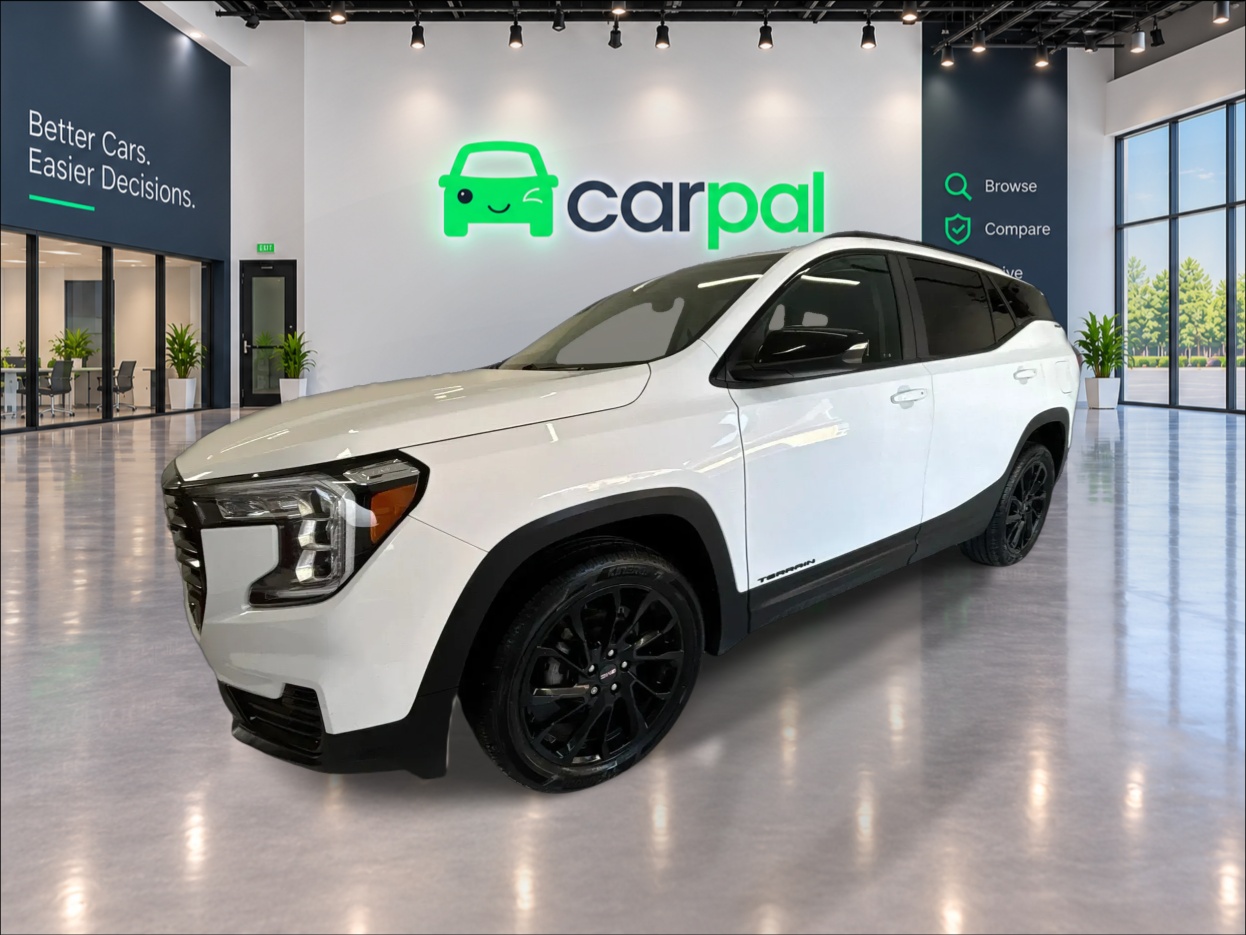 White 2024 GMC Terrain SUV / Crossover All-Wheel Drive 9-Speed Automatic