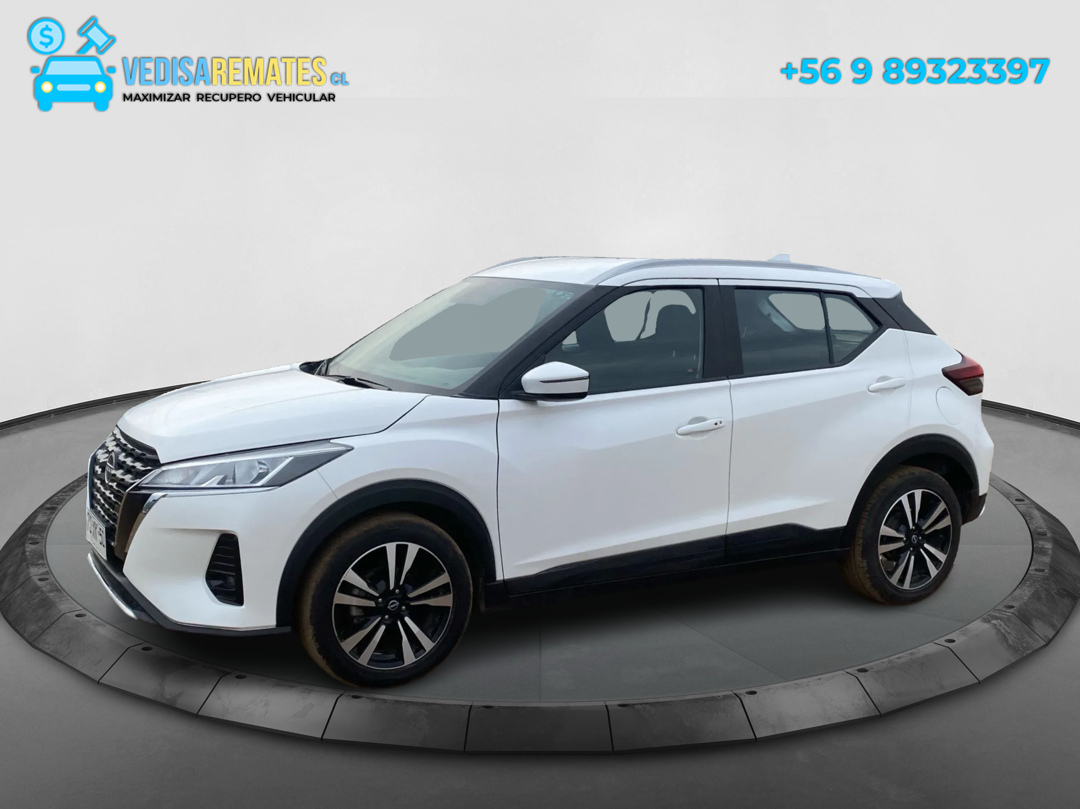 NISSAN KICKS 2024, 2024 · 75.164 km · Gasolina, station wagon disponible en Vedisa Remates
