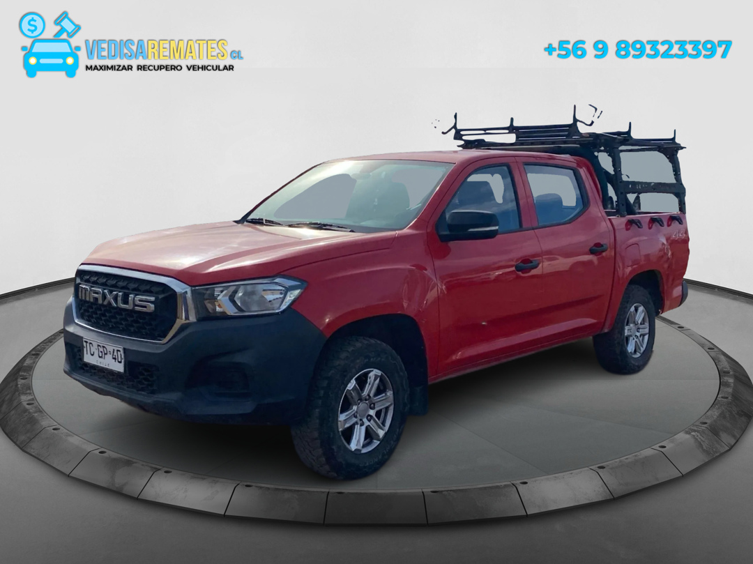 MAXUS T60 2024, 2024 · 64.788 km · DIESEL, vehiculo_liviano disponible en Vedisa Remates