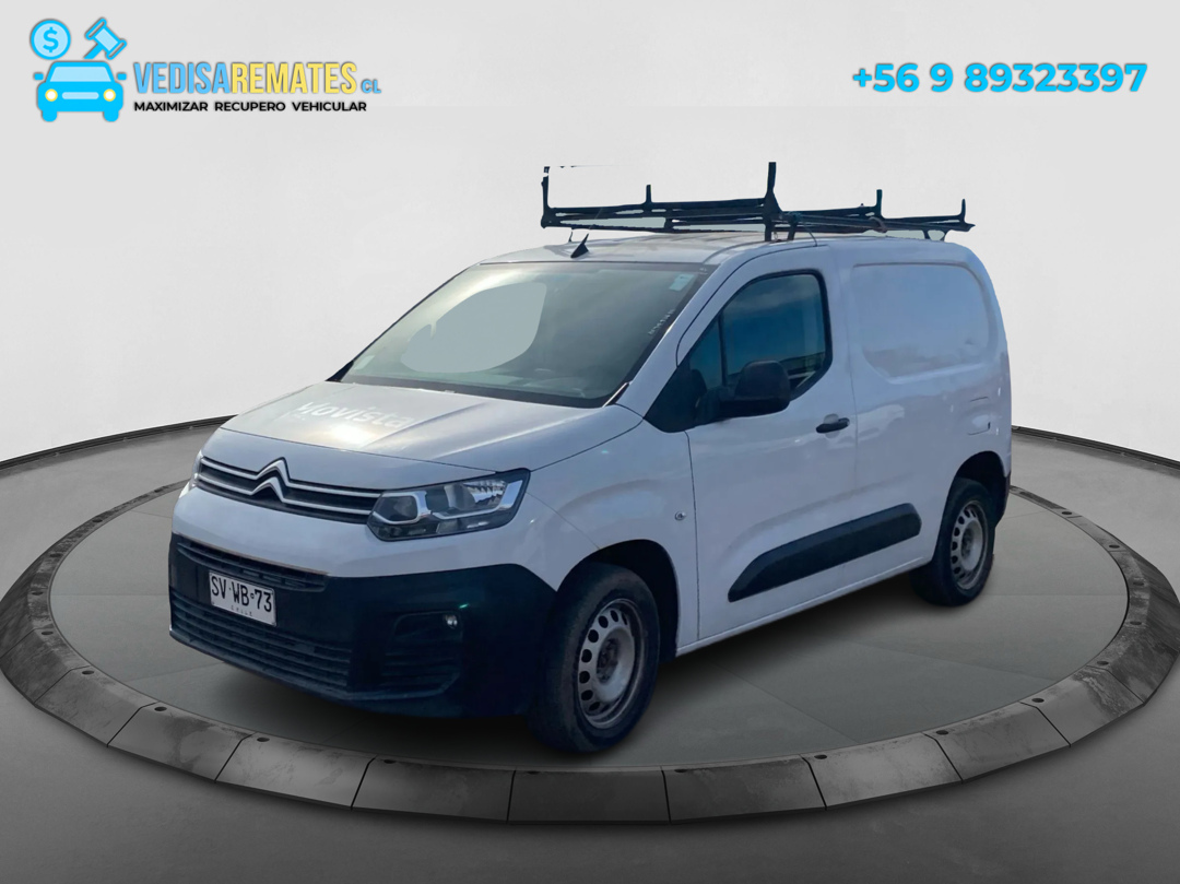 CITROEN BERLINGO 2023, 2023 · 35.936 km · DIESEL, vehiculo_liviano disponible en Vedisa Remates