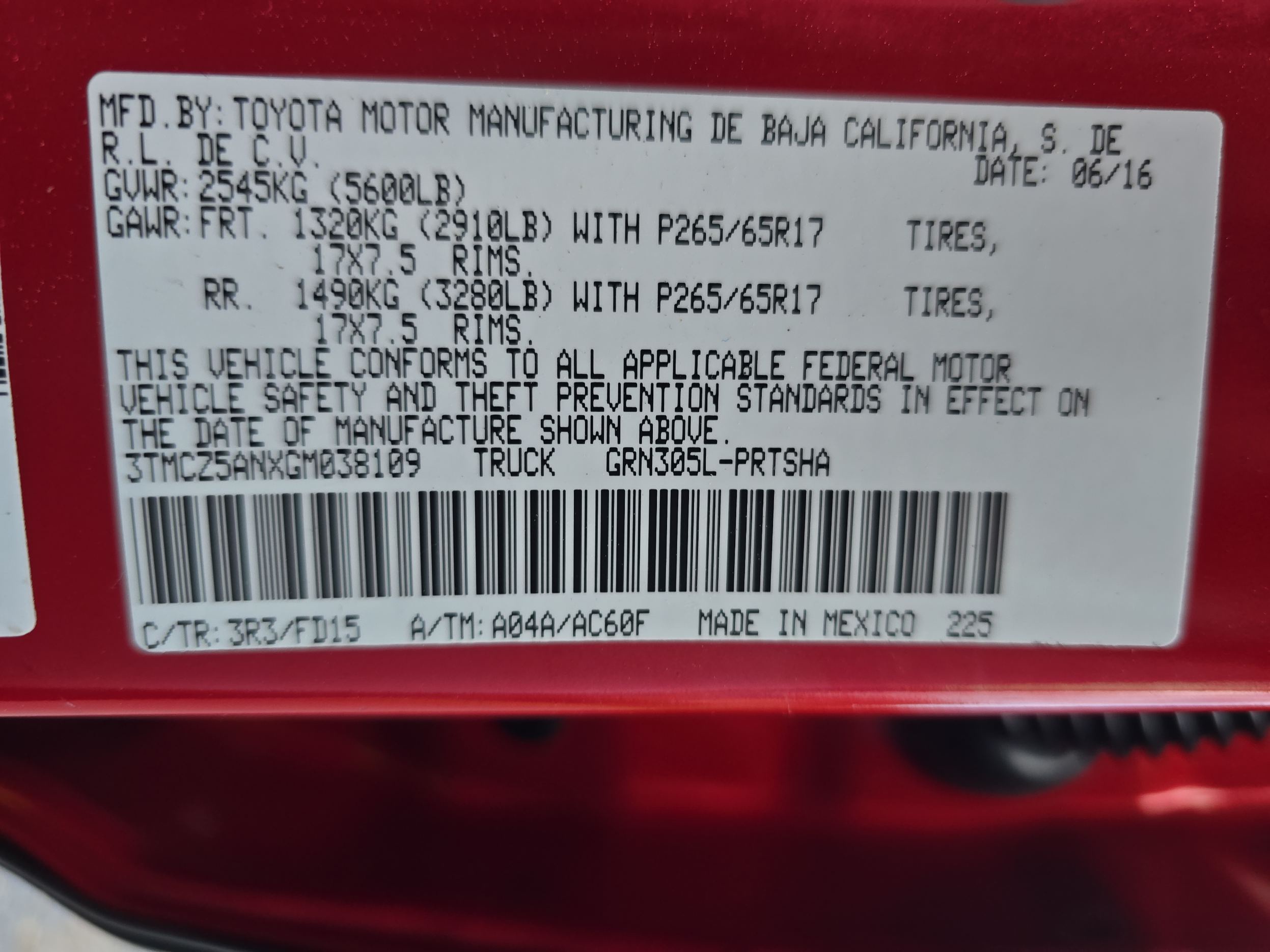 2016 Toyota Tacoma TRD Sport - Photo 50