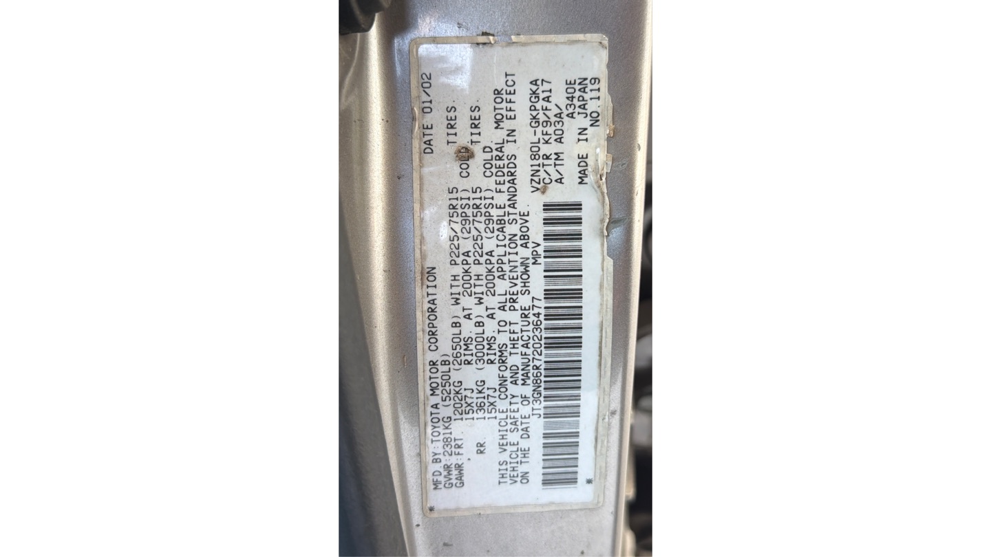 2002 Toyota 4Runner SR5 - Photo 44