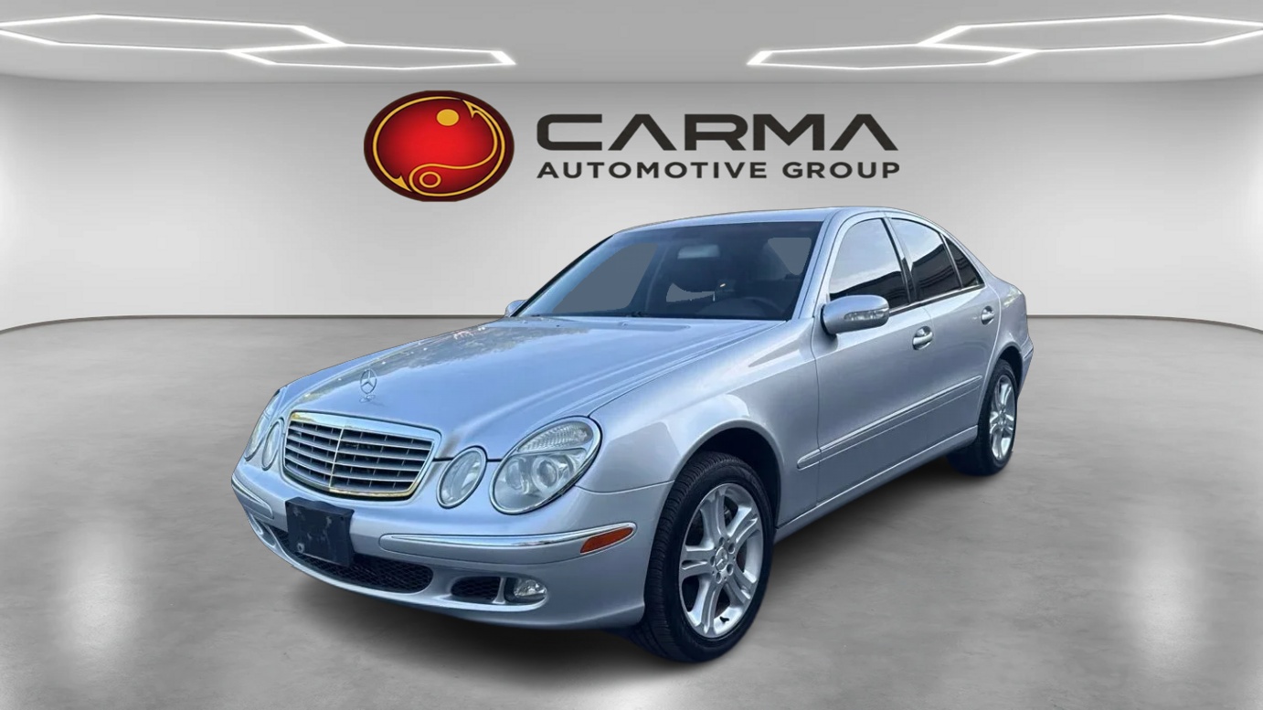 Silver 2005 Mercedes-Benz E-Class E 500 4MATIC Sedan All-Wheel Drive Automatic