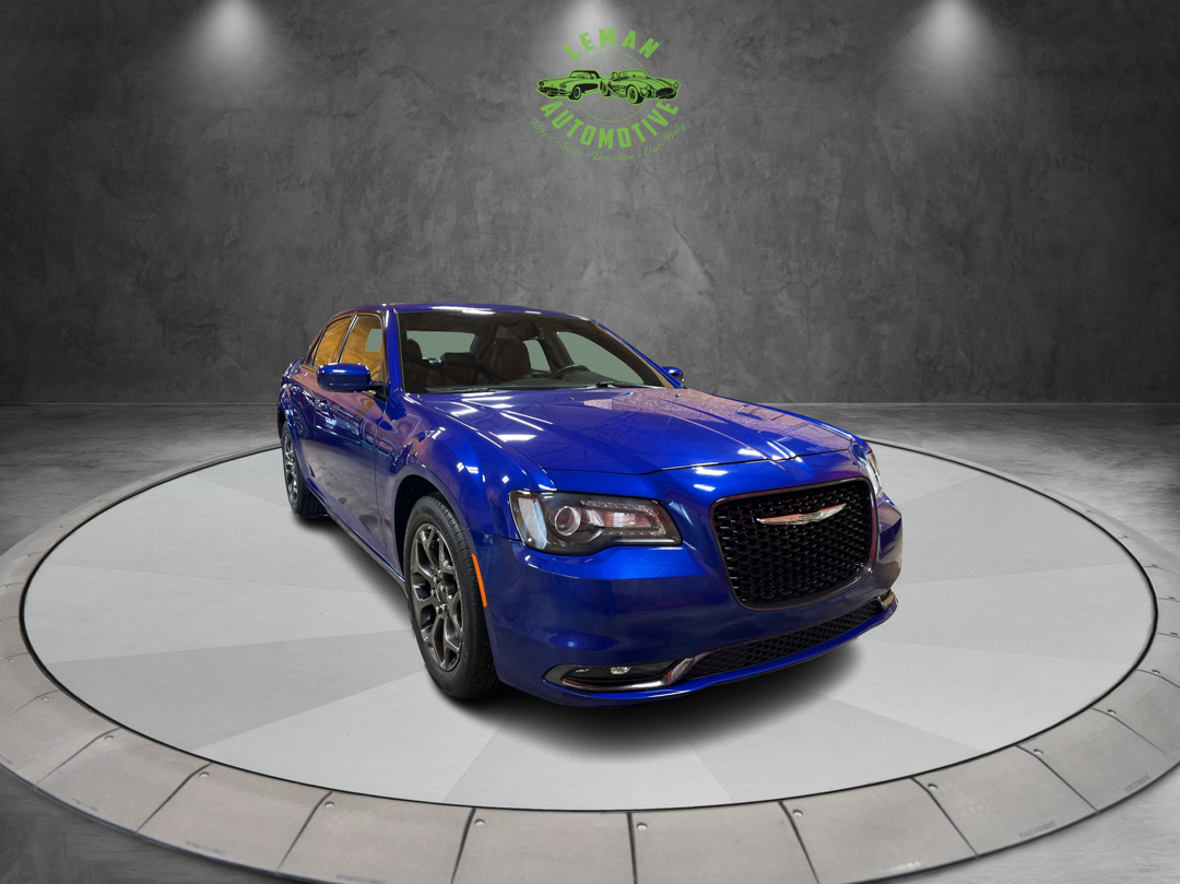 Blue 2018 Chrysler 300 S AWD Sedan All-Wheel Drive 8-Speed Automatic