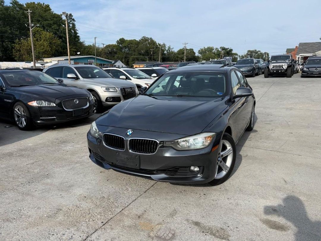 Gray 2014 BMW 3 Series Sedan All-Wheel Drive Automatic