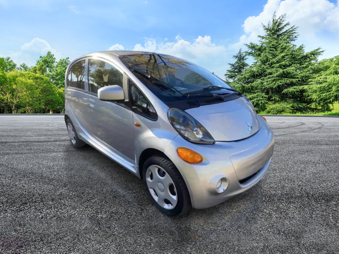 Silver 2014 Mitsubishi i-MiEV Hatchback Rear-Wheel Drive Automatic