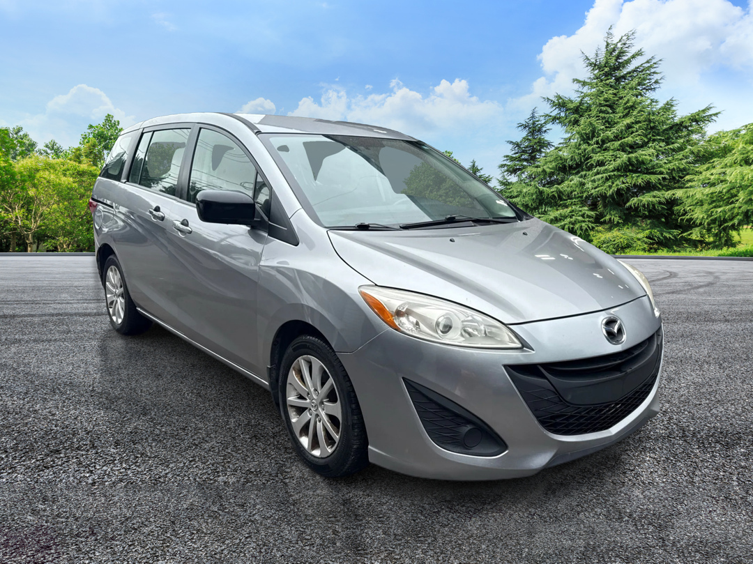 Silver 2012 Mazda MAZDA5 Minivan Automatic