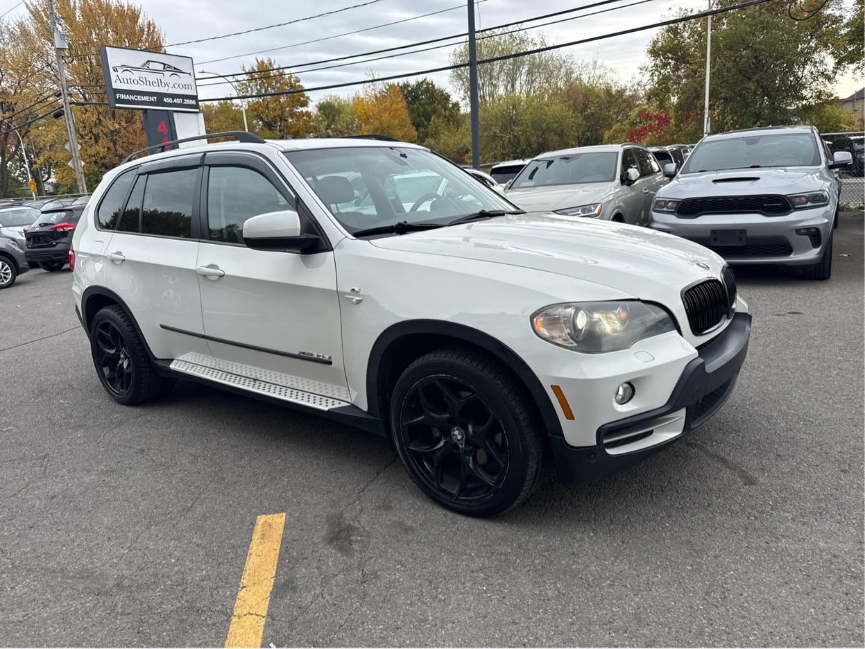 White 2008 BMW X5 SUV / Crossover All-Wheel Drive Automatic