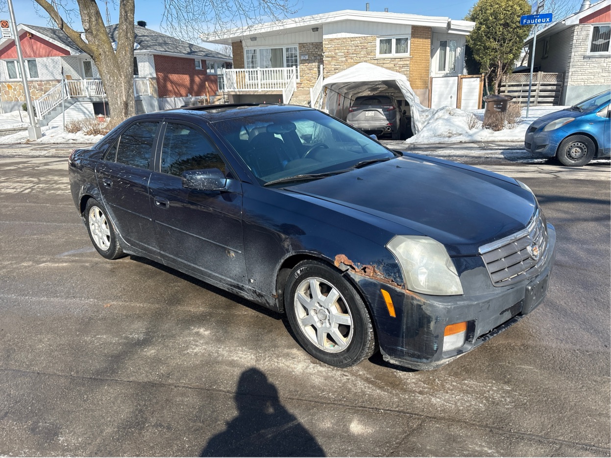 Black 2006 Cadillac CTS Sedan Rear-Wheel Drive Automatic