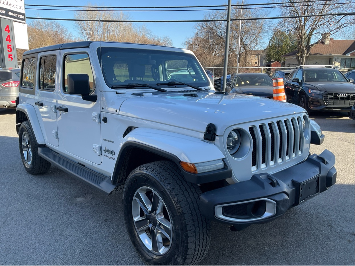 2020 Jeep Wrangler Unlimited Sahara | 4X4 | Cuir | NAVI | $99 par Semaine | Mags | Sieges Chauffant