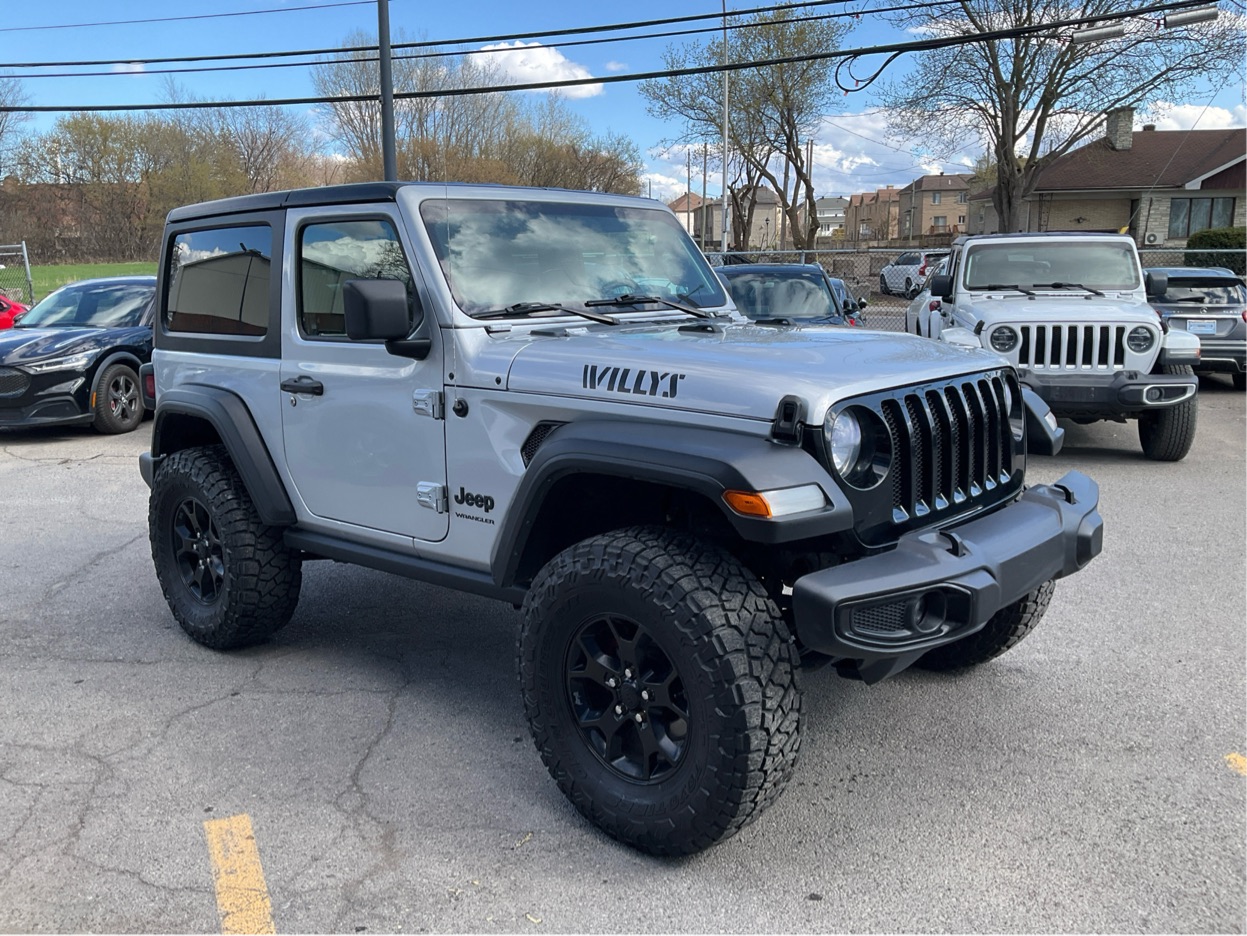 2022 Jeep Wrangler Willys Sport 4X4 | Convertible | Camera | $117 par semaine | Mags | 1 Proprio