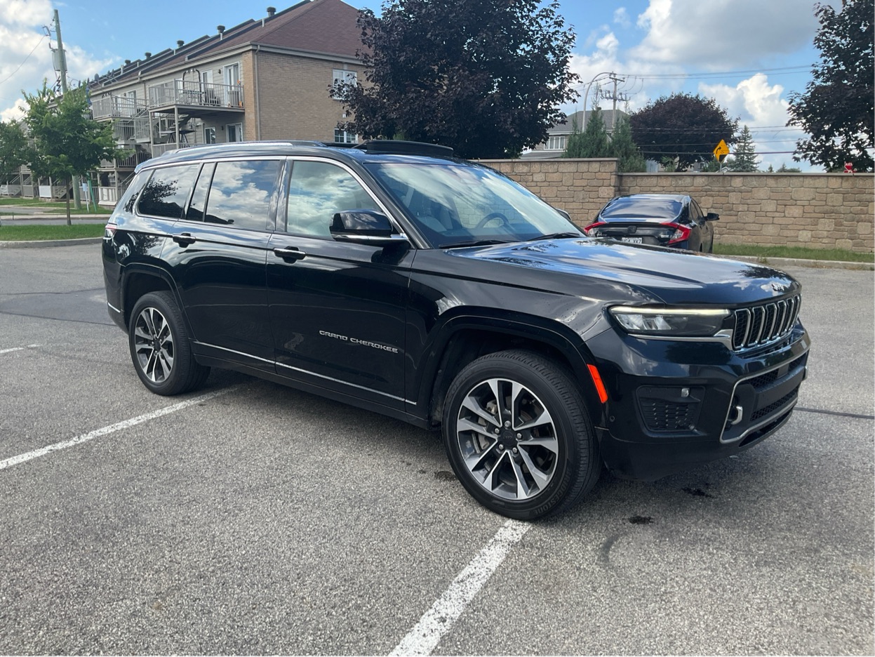 Black 2021 Jeep Grand Cherokee L SUV / Crossover Four-Wheel Drive Automatic