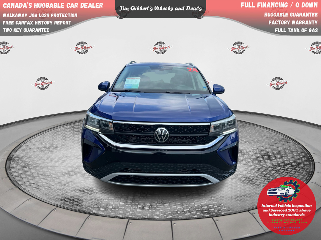 Blue 2024 Volkswagen Taos Comfortline FWD SUV / Crossover Automatic