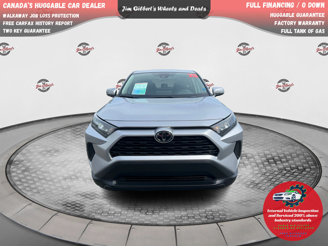 Silver 2025 Toyota RAV4 LE AWD SUV / Crossover All-Wheel Drive Automatic