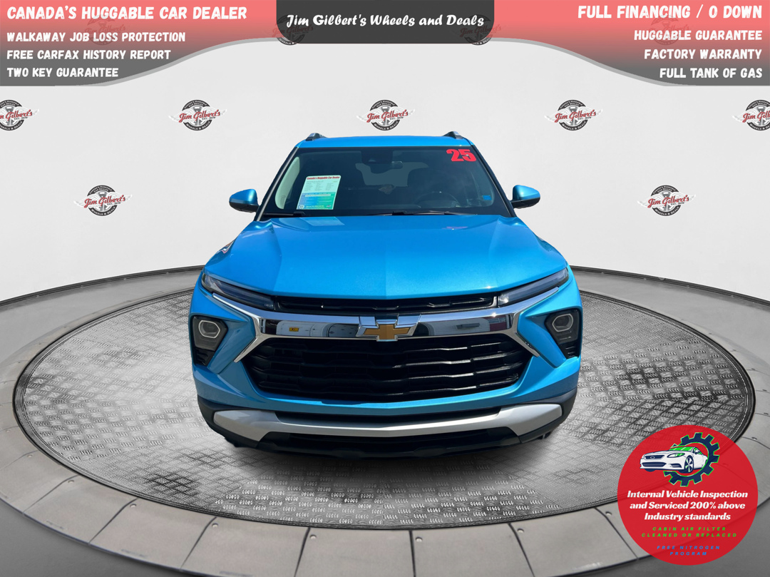 Marina Blue Metallic 2025 Chevrolet Trailblazer LT AWD SUV / Crossover Four-Wheel Drive Automatic