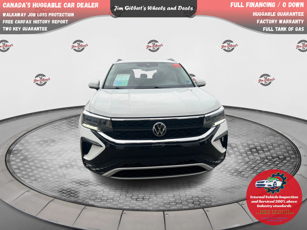 White 2024 Volkswagen Taos SUV / Crossover Automatic
