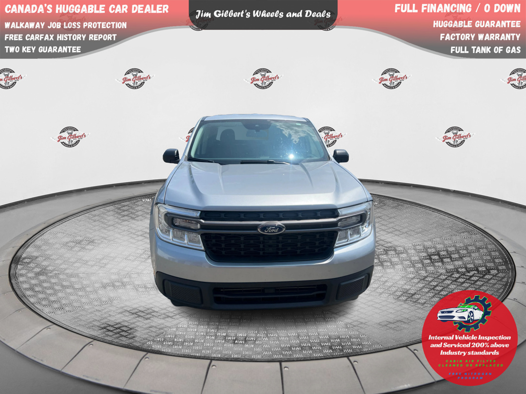 Silver 2024 Ford Maverick Pickup Truck All-Wheel Drive Automatic