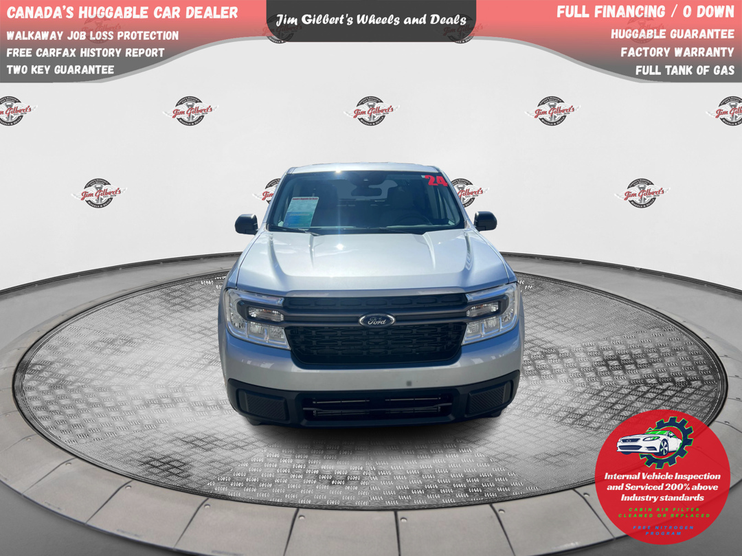 Silver 2024 Ford Maverick Pickup Truck All-Wheel Drive Automatic