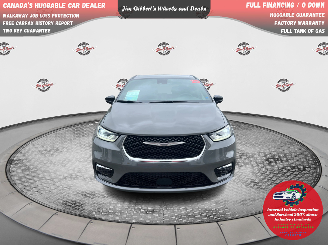 Gray 2025 Chrysler Pacifica Minivan Front-Wheel Drive Automatic