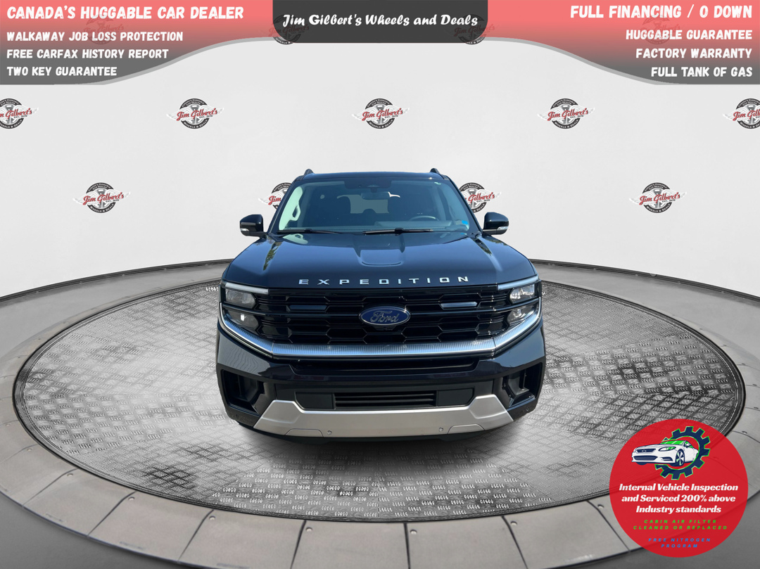 Black 2025 Ford Expedition SUV / Crossover Four-Wheel Drive Automatic