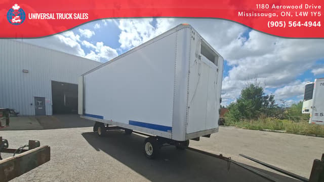 2007 Morgan 26 ft refrigerated body, stock UB1497